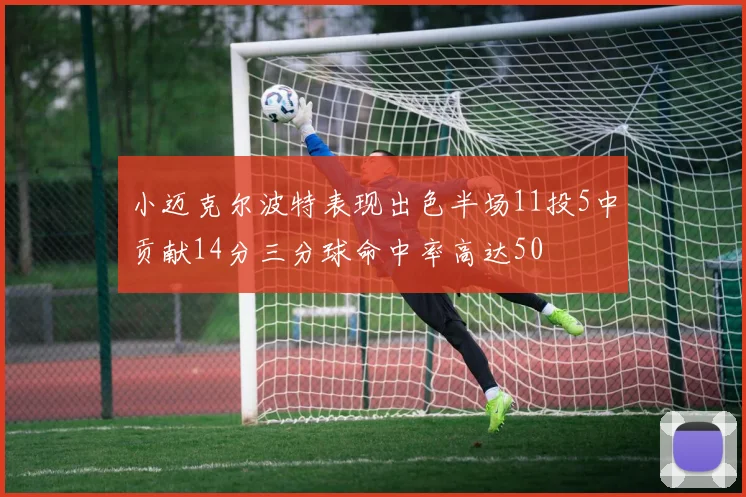 小迈克尔波特表现出色半场11投5中贡献14分三分球命中率高达50